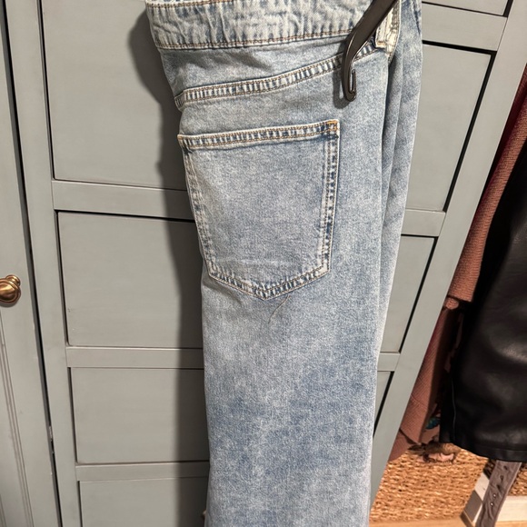 Plus Size High-Rise Wide-Leg Jeans | Light Wash | Size 20 - Picture 6 of 6